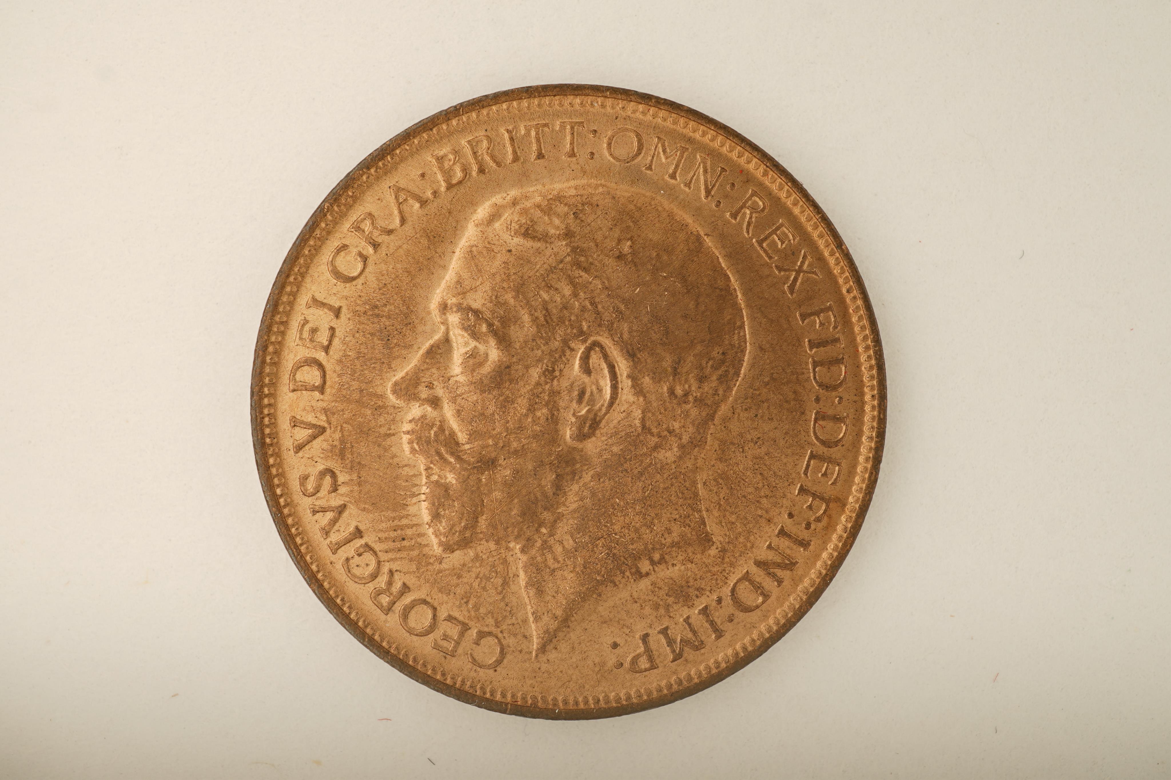 John Hill Collection., British coins, George V, two bronze pennies;, 1912 H, Heaton mint, Fr. 173, Gouby dies A/a, EF, lustre, 1918 H, Heaton mint, Fr. 183, Gouby dies B/b, EF, lustre.